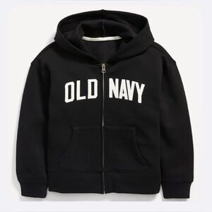 Old Navy Black Zip-Up Hoodie